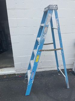 Werner ft 6 fiberglass step ladder
