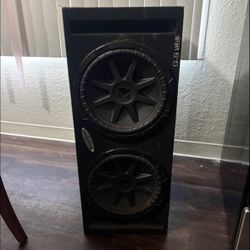 Dual 12” Kicker Speaker