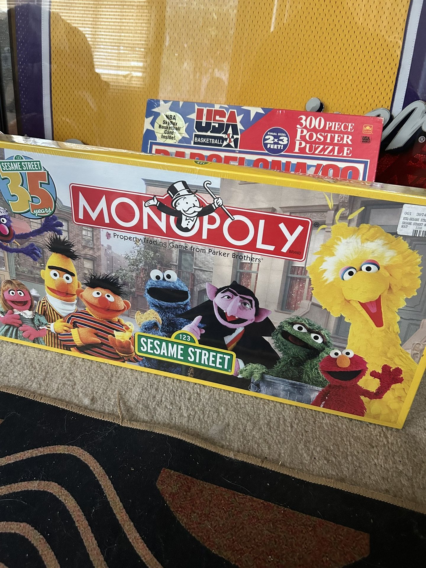 Sesame Street Monopoly Still Seald