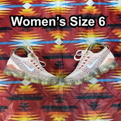 Nike Air VaporMax Flyknit 3 Sunset Tint Women's Shoes Size 6 AJ6910-602 Pink