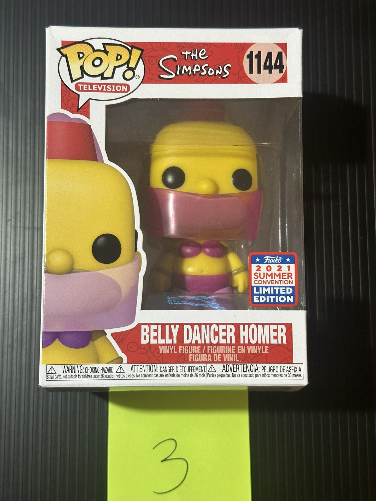 Funko Pop Belly Dancer Homer #1144
