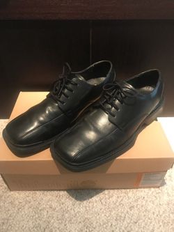Nunn Bush 10 M Black Dress Shoes