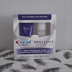 Crest 3D White Toothpaste ( Daily Whitening 2- Step Treatment 4oz )