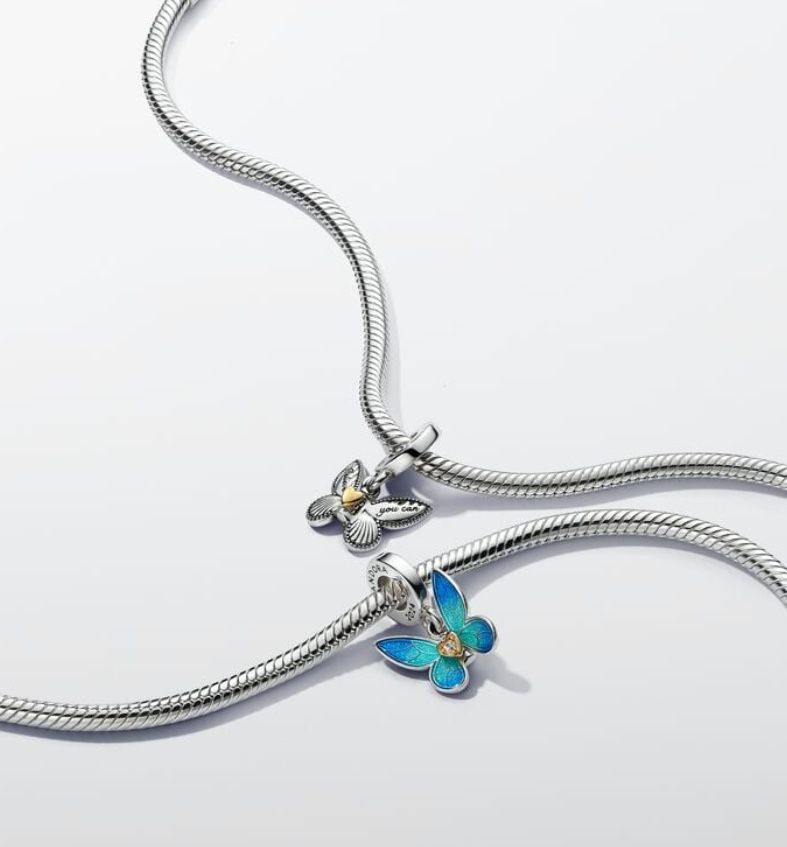 アクセサリー Pandora Club 2024 Butterfly Dangle Charm Pandora Pandora Pandora Club 2024 Butterfly Dangle Charm