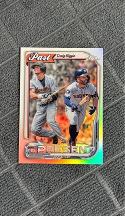Houston Astros Craig Biggio / Jose Altuve Card