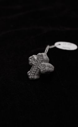 VVS1 Moissanite Cross Ring