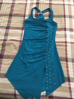 Blue small ladies dress/leotard
