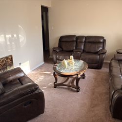 Living Room Set Great Condition - $ negotiable