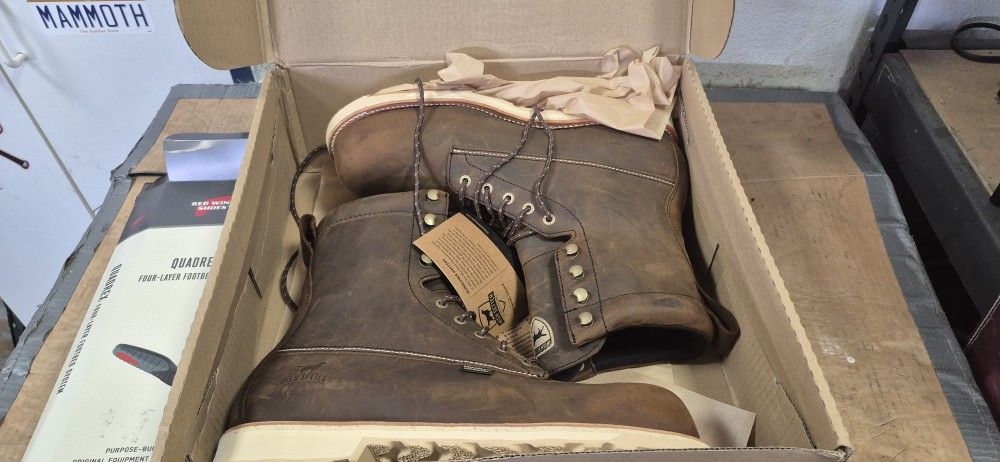 Men's Steel Toe Work Boots Size 12