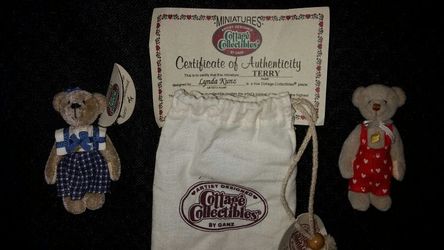 Cottage Collectibles by Ganz Miniatures Bears
