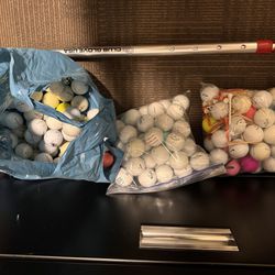 100+ Used Golf Balls , Travel Club Glove