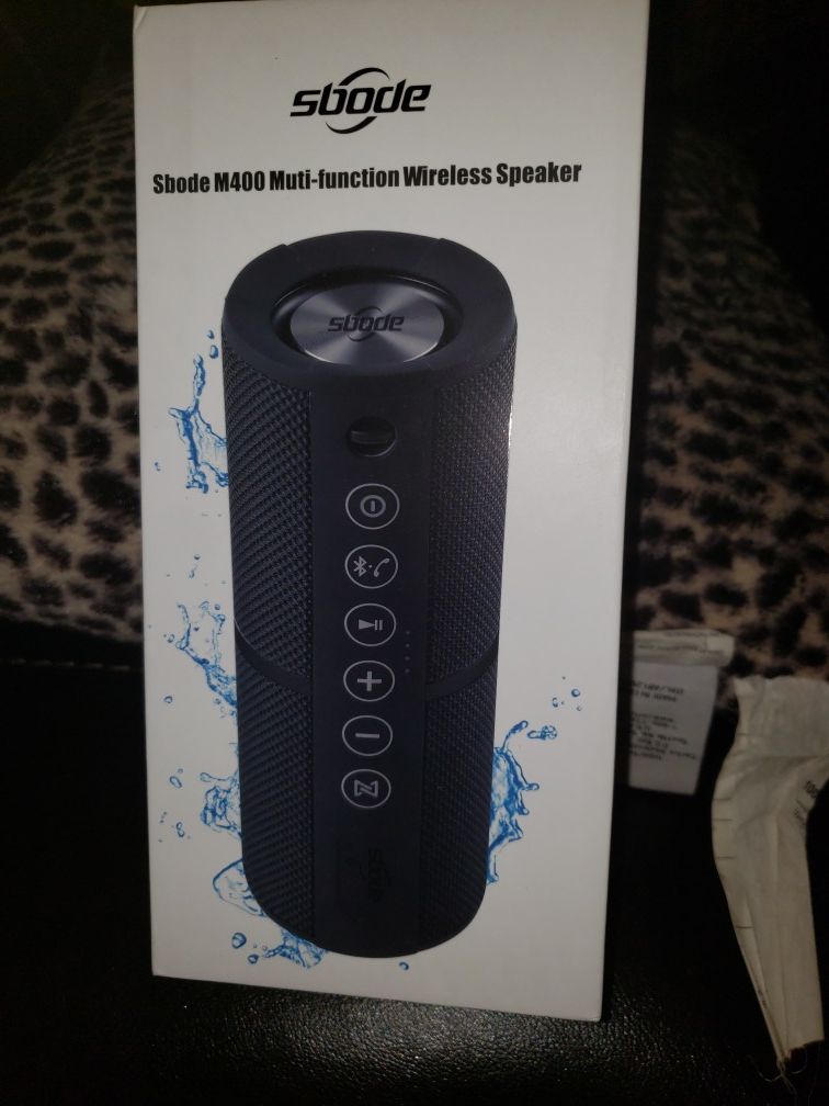 Sbode portable bluetooth speaker