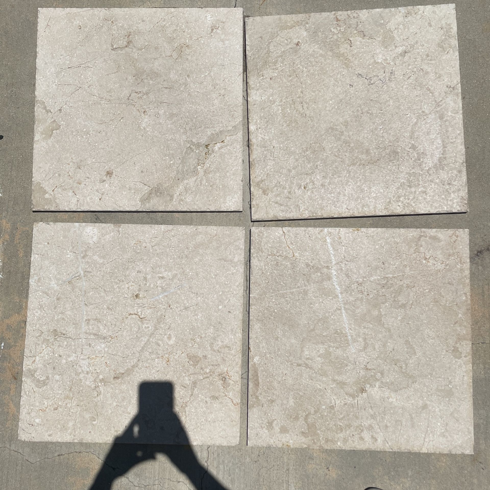 Crema Marfil Marble Tumbled Tile 18x18