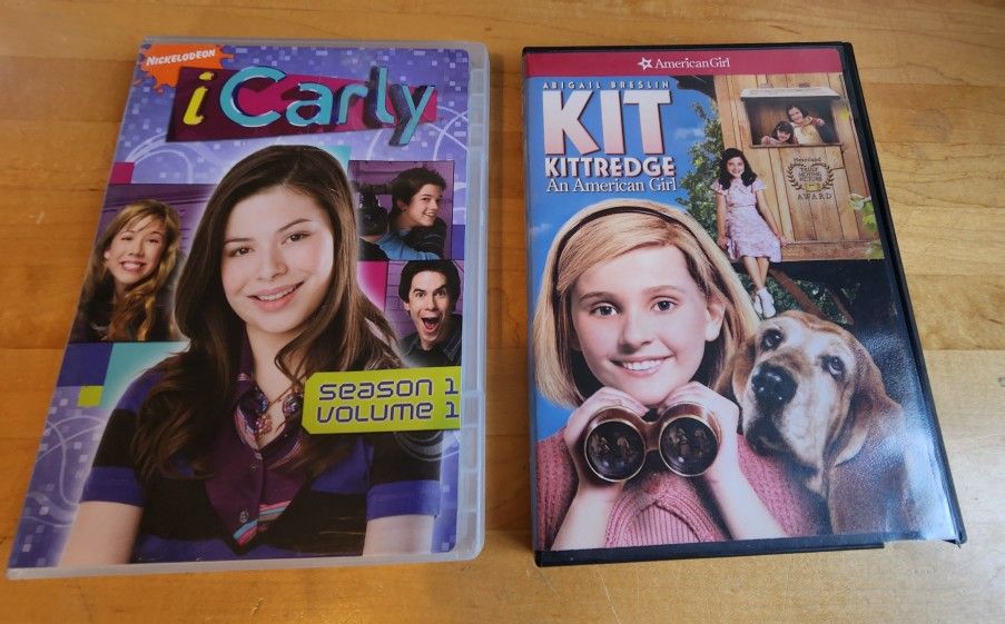 I Carly and Kit Kettredge An American Girl DVD's $4 Ea.