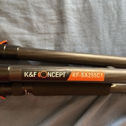 K&F KF-SA255C1 carbon fiber tripod with ballhead