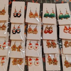 Brand New Adorable Christmas Earrings