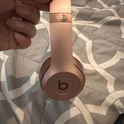 Beats solo3 Headphones Wireless Rose Gold 