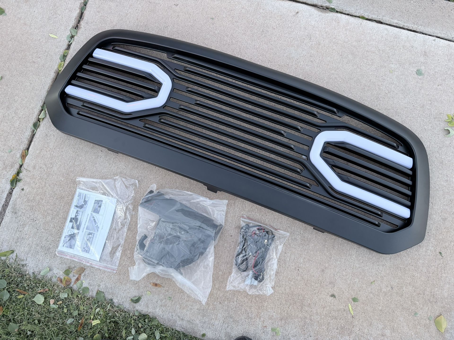 13 to 18 Ram 1500 Black or Chrome LED Grill