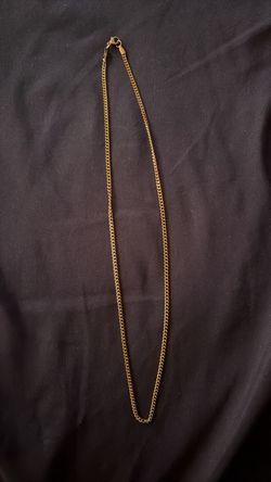 14k gold plated Cuban Link