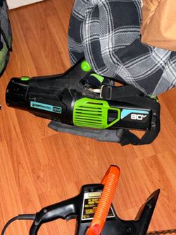 Green works pro blower