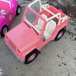 Our Generation Doll Car Jeep