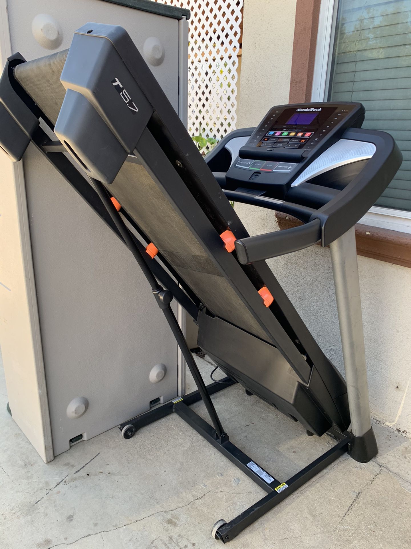 NordicTrack foldable treadmill