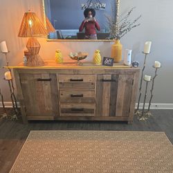 Solid Wood Sideboard
