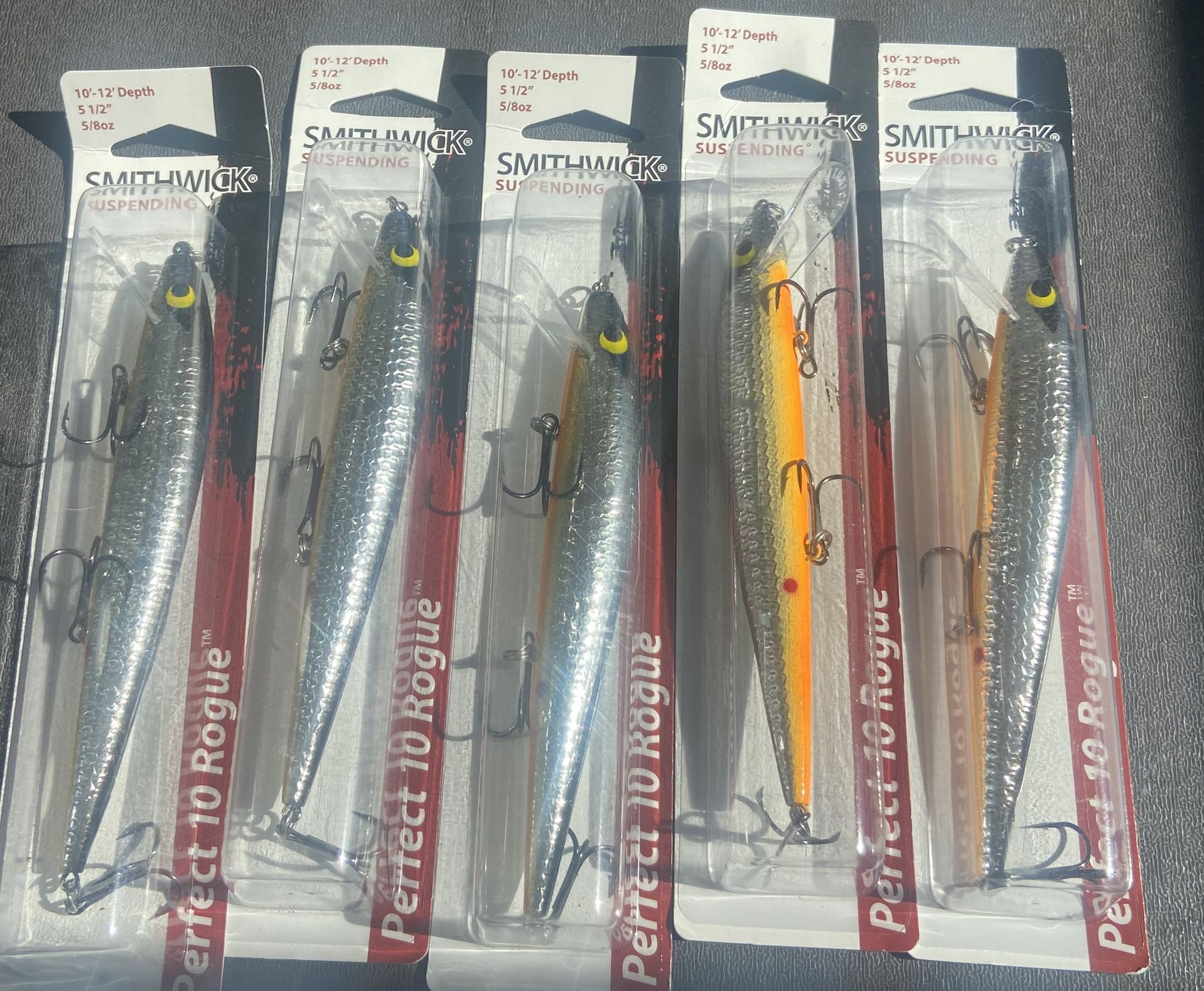 5 Brand New Smithwick Perfect 10 Rogue