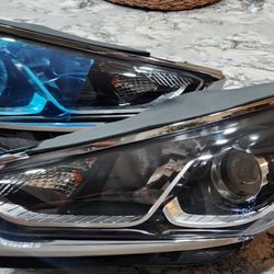 18 2019 Hyundai Sonata Halogen Headlight Assembly 