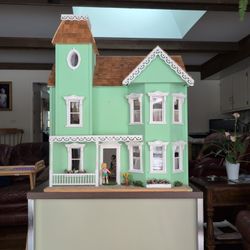 Wooden Victorian Doll House
