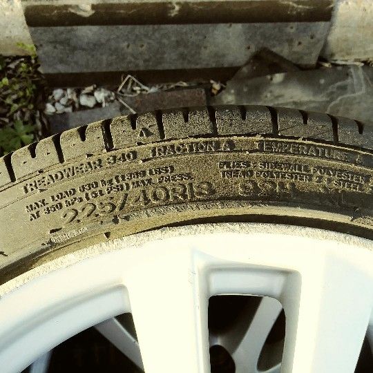Lexus Wheels On Goodyear GT Tires-4
