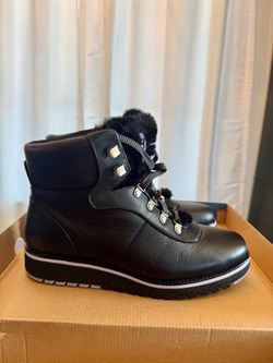 Cole Haan Ladies Waterproof Leather Hiking Boots