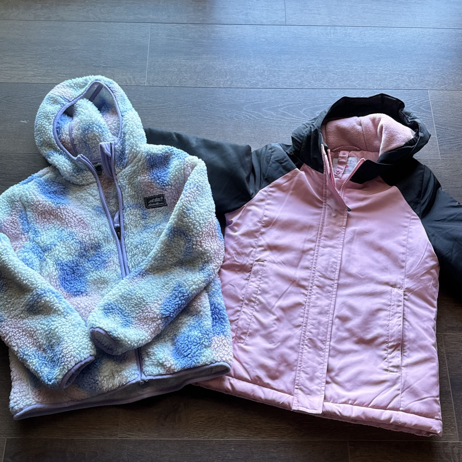 Fuzzy Sweater Pink Jacket Girls Kids