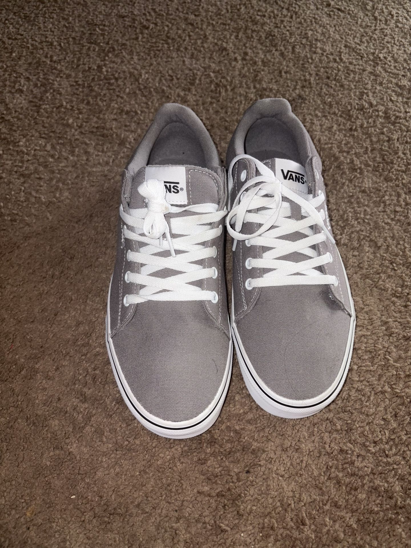Grey Vans Size 12 Men’s