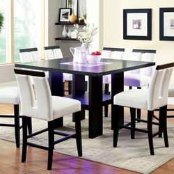Esquire LED Dinning Room Table (Available LED Buffett)