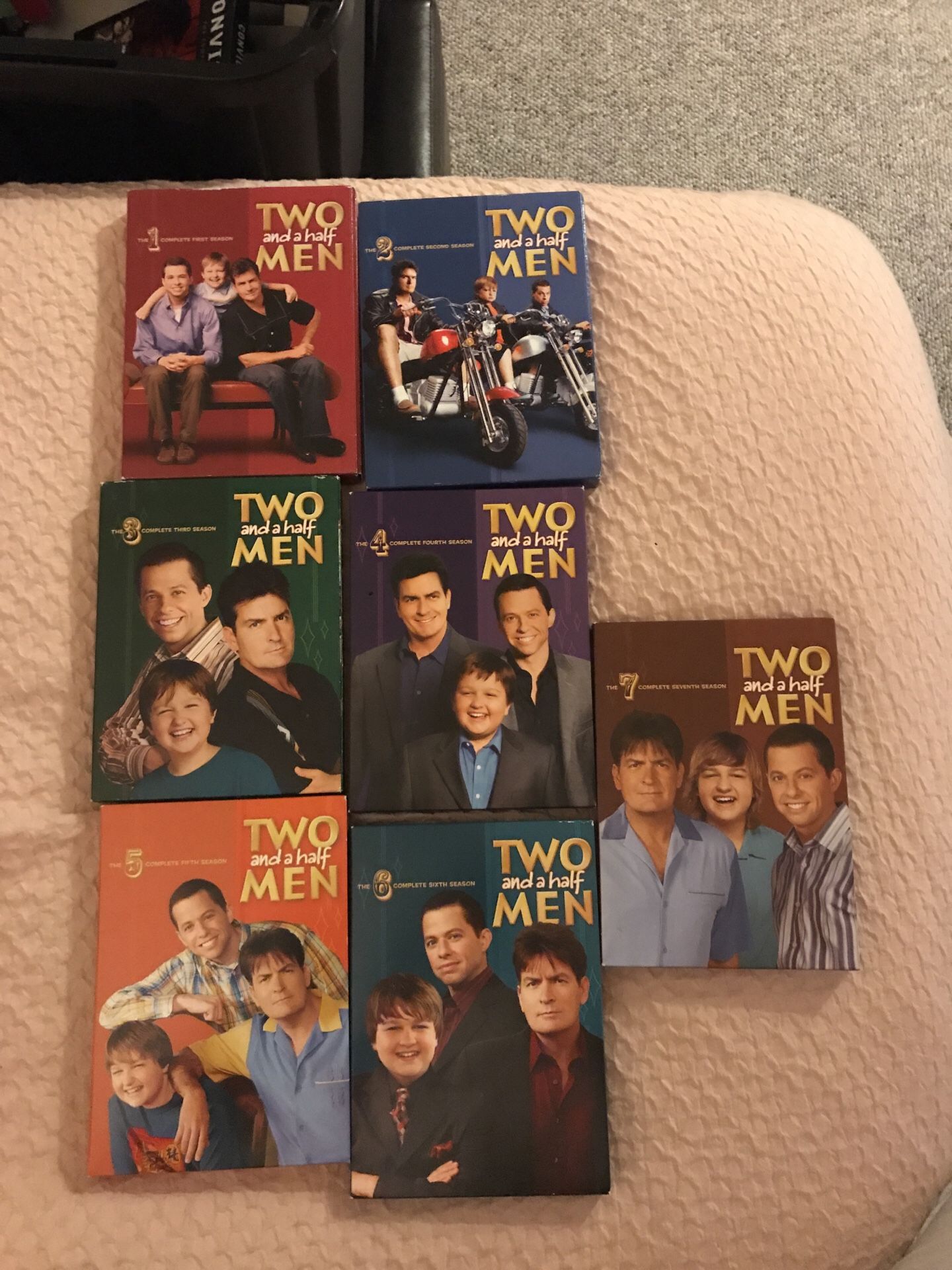 Two and a Half Men seasons 1-7