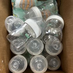NUK Bottles & Honest/Huggies Newborn Diapers