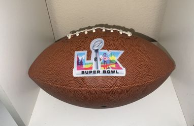 Super Bowl LX 60 Official Leather Budweiser Full Size Game Football Celebrating 150 Years SBLX Limited Edition 