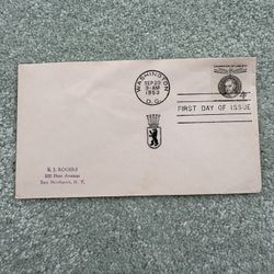 1959 First Day Of Issue Cover Commemorating Ernest Reuter As A Champion Of Liberty 4¢ Stamp #1136