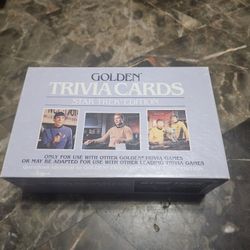 Golden Trivia Cards Original Star Trek Edition