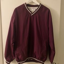 Maroon Windshirt