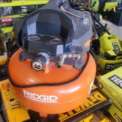 Ridgid 6 Gal Air Compressor 