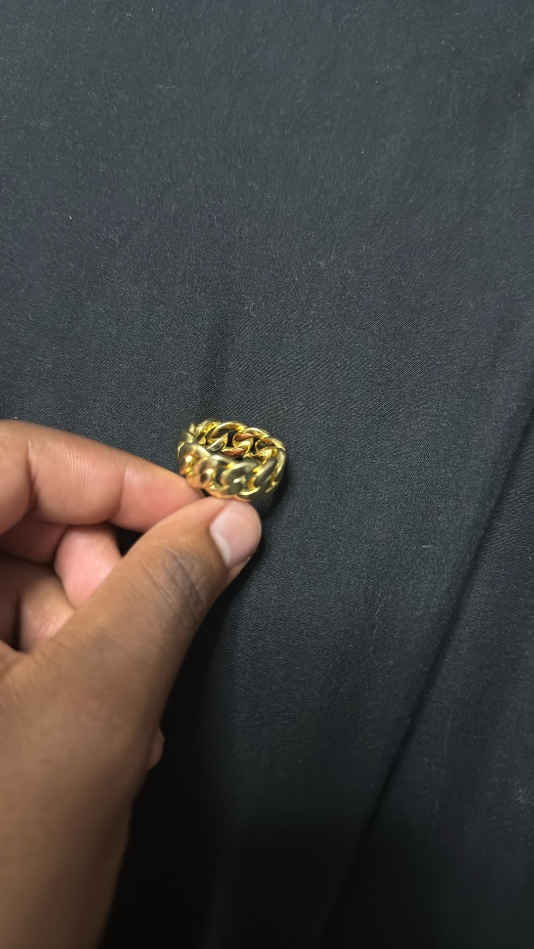 Fake Gold Plated Ring