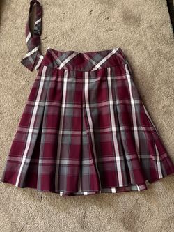 Plaid skirt