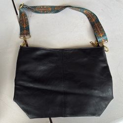 A black purse