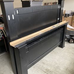 Queen Black Bed Frame
