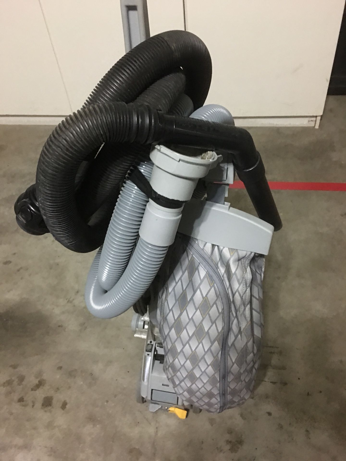 Kirby vacuum with attachment