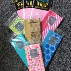 ALL9 Packages Of Tissue Wrapping Paper