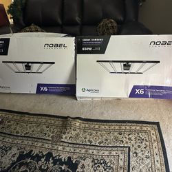 Nobel Samsung X6 Commercial Grow Lights Used Once 