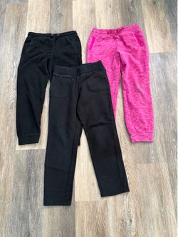 Medium (7/8) - Set of 3 Girls Sweatpants